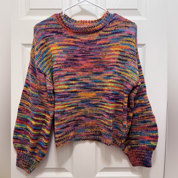 Medium No Comment Multi Color Sweater - Picture 3 of 5